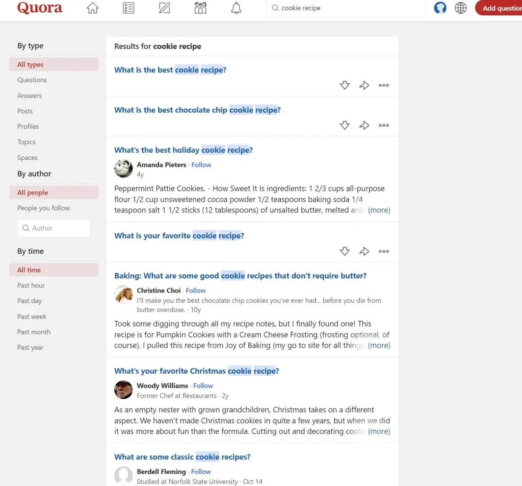 Quora長尾關鍵詞