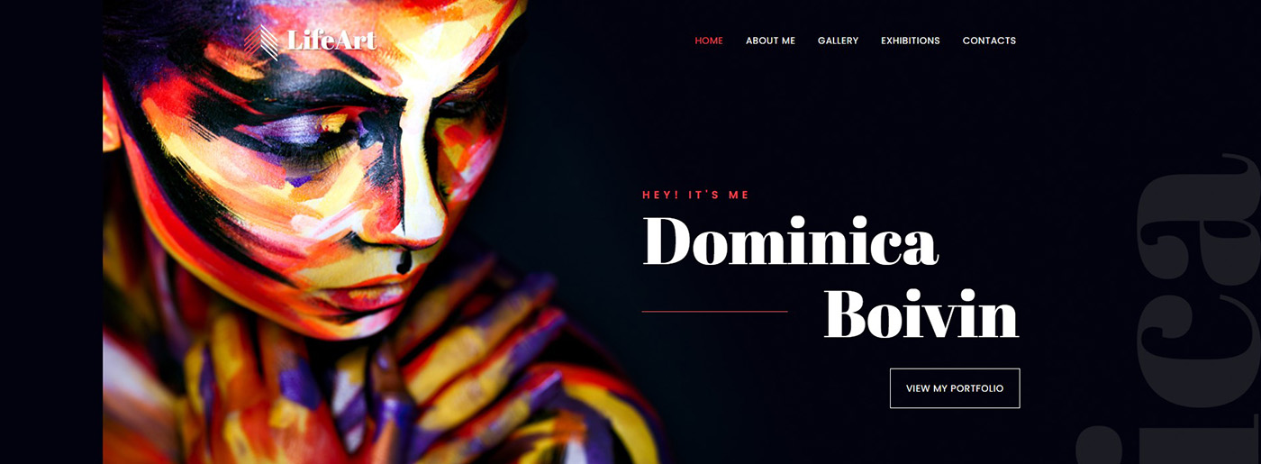 Buat Portofolio Online: Portofolio Seni