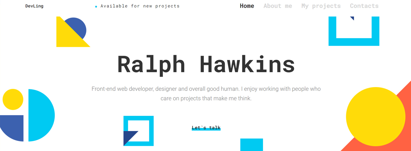 Portofolio Pengembang Web