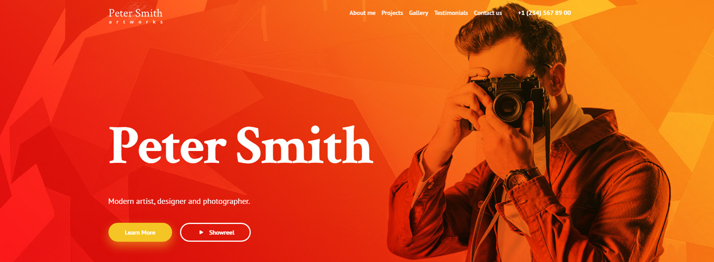 Buat Portofolio Online: Template untuk Portofolio