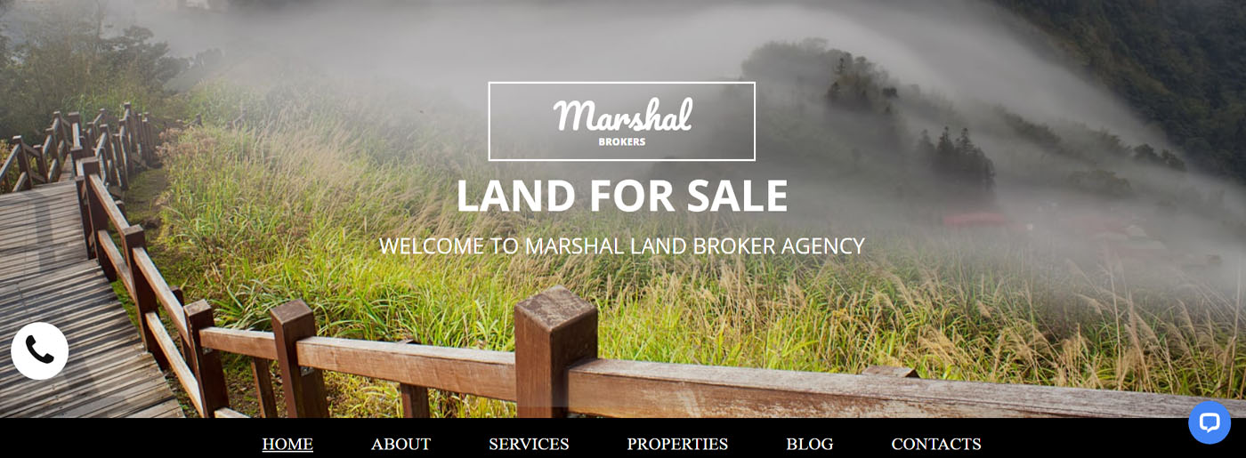 土地仲介業者サイト