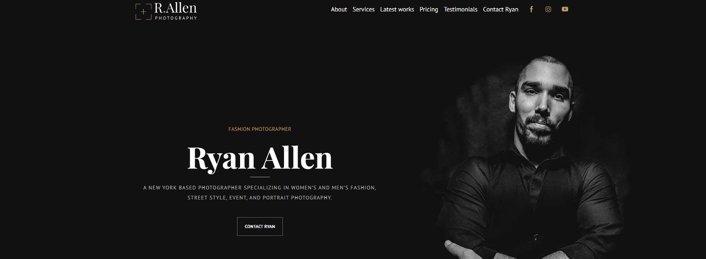 Site pentru portofoliu