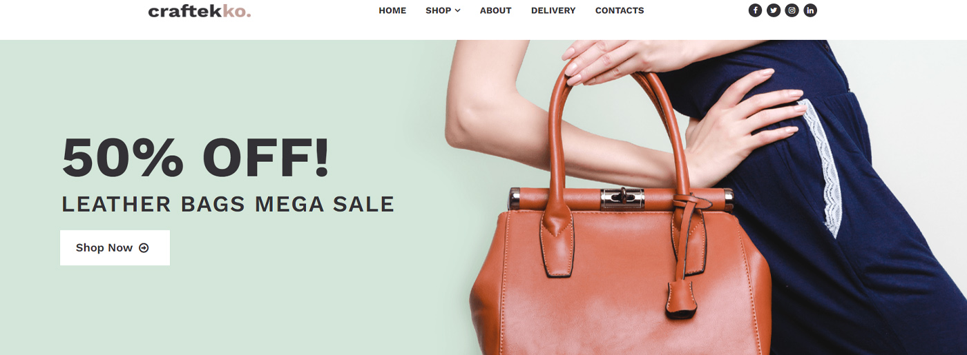 بيع متجر المصنوعات اليدوية