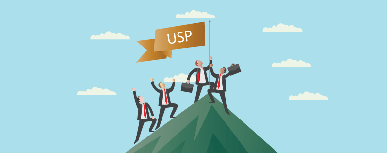 حدد USP الخاص بك