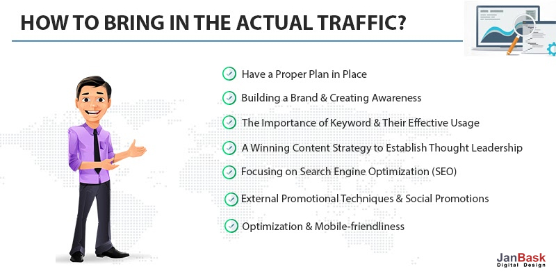 comment faire entrer le trafic réel