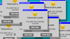 Использование слишком большого количества всплывающих окон