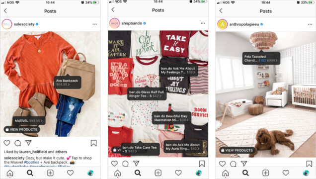 Sosyal Medyada Alışveriş Yapılabilir Gönderiler