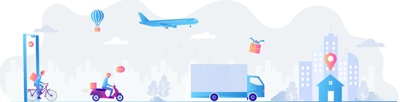 -不同的運輸方式-