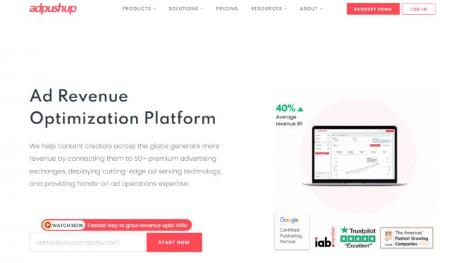 adpush حتى الصفحة الرئيسية