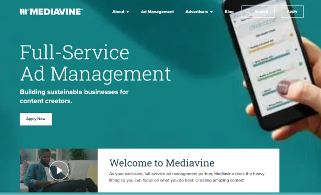 الصفحة الرئيسية Mediavine