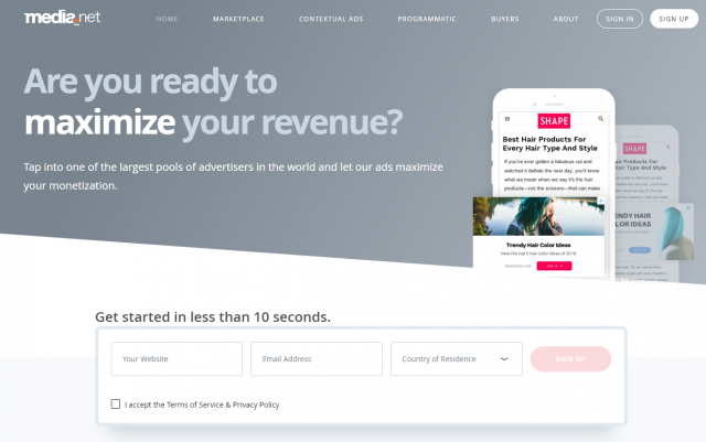 ميديا ​​نت الصفحة الرئيسية