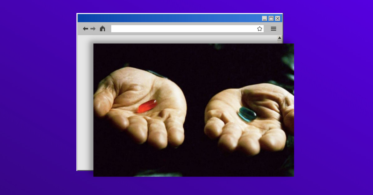 紅色藥丸或藍色藥丸