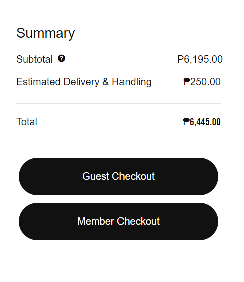 アカウントなしでチェックアウトしましょう