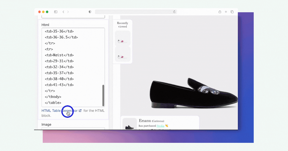 HTMLテーブルジェネレータ