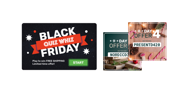 黑色星期五弹出窗口和优惠