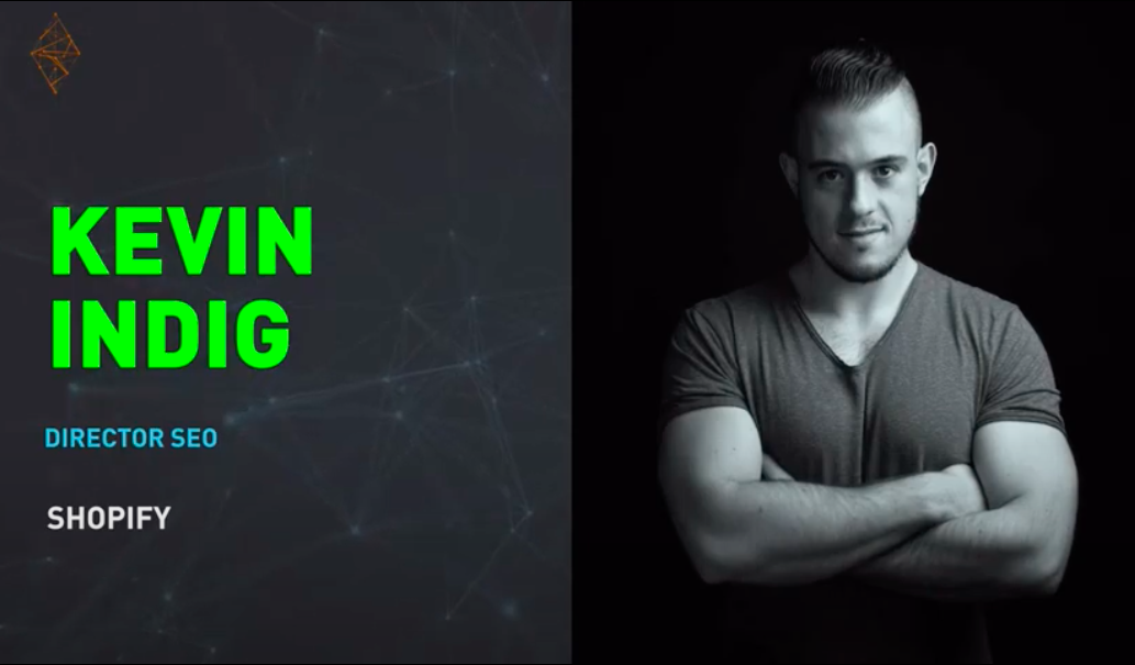 Kevin indig conférencier shopify chez smart commerce