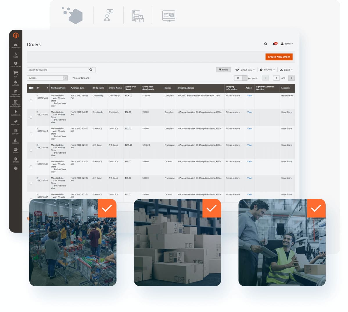 Magento POS synchronisiert Daten in Echtzeit