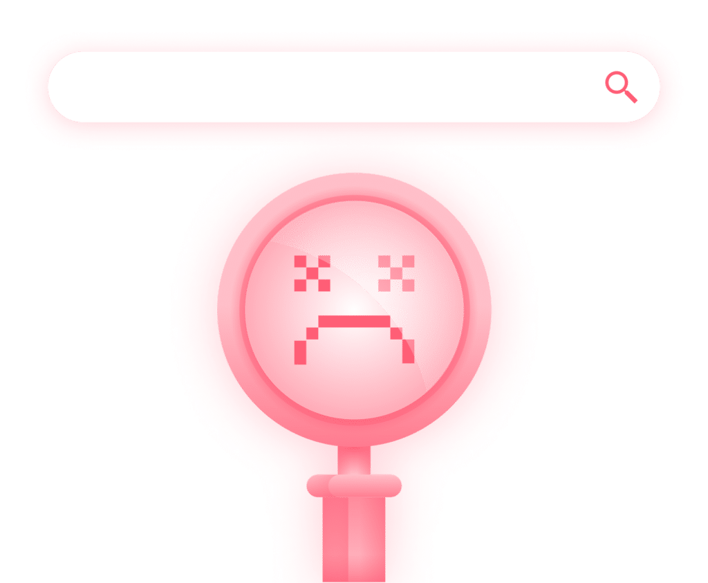 サーチバー拡大鏡