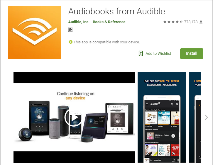 Audiobooks-Audiobook App Player pentru Android