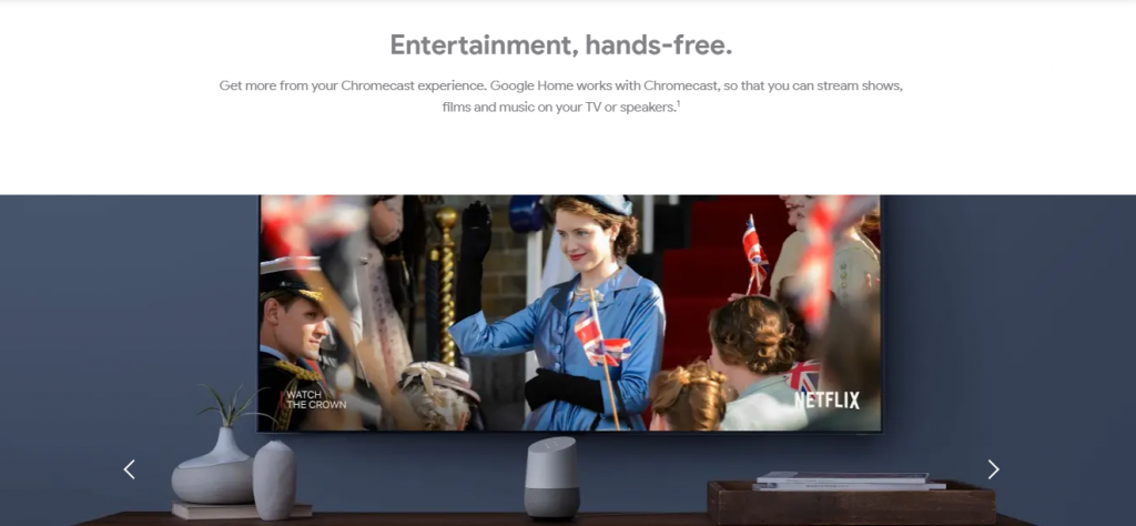 您可以在電視上投射視頻