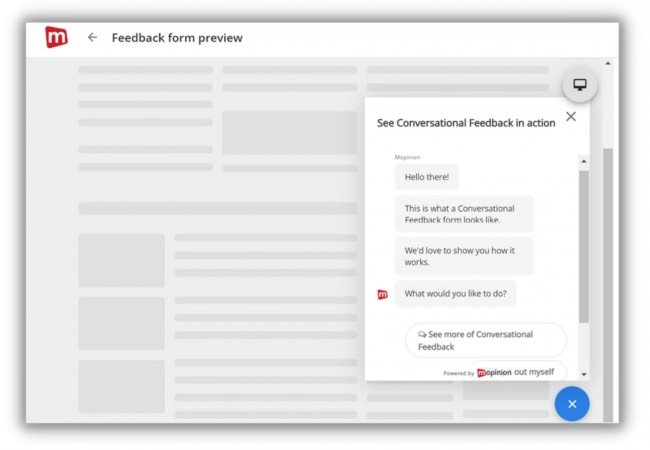 feedback conversațional