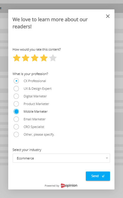 Recueillir les commentaires des clients sur les personas