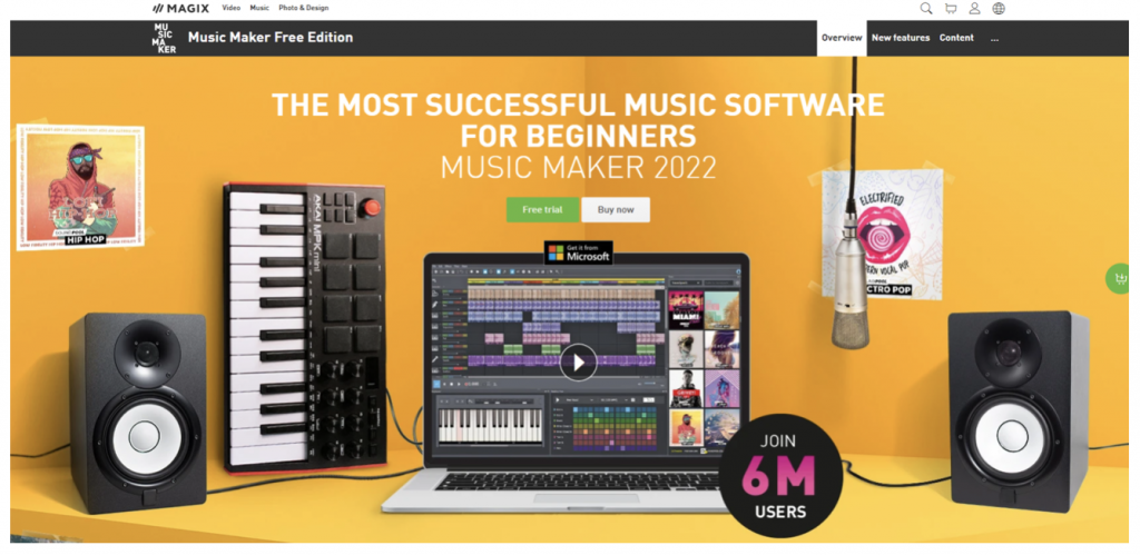 создатель музыкальных битов magix