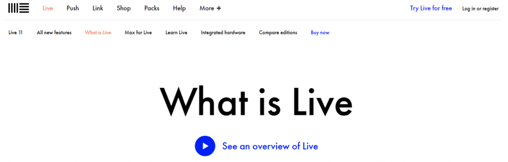 программа для создания битов Ableton