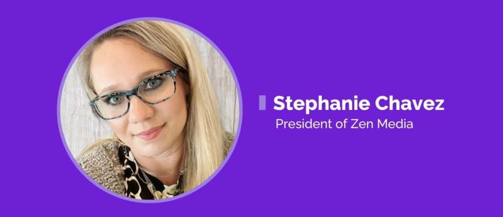 Il presidente di Zen Media, Stephanie Chavez, parla dello stress dei CMO