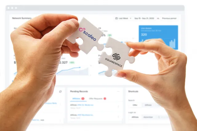 scaleo squarespace-Integration