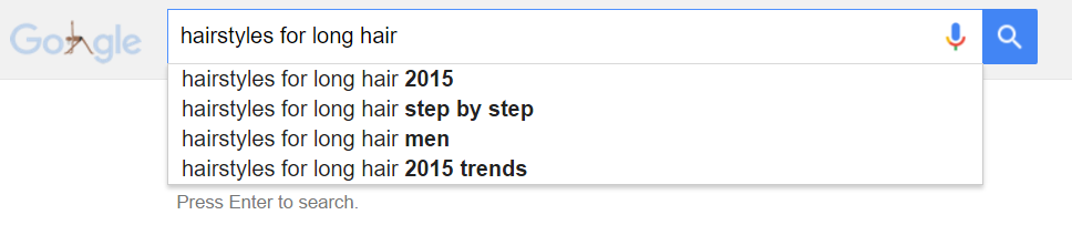 Snippet von Blog-Post-Ideen für Hardresser in Google
