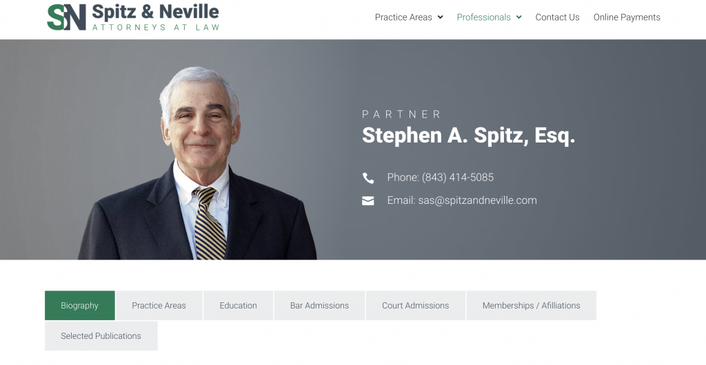 sprawny projekt strony internetowej kancelarii