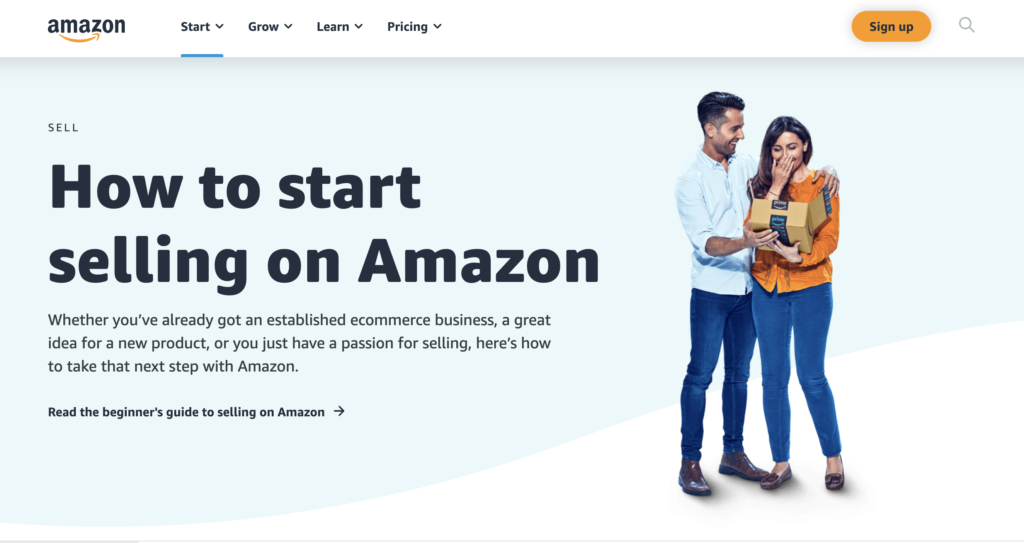 在亞馬遜上銷售您的產品