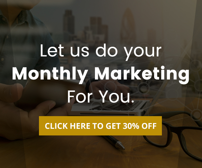 毎月のマーケティングが解決しました