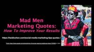 Mad Men Marketing Quotes - วันแห่งความตาย