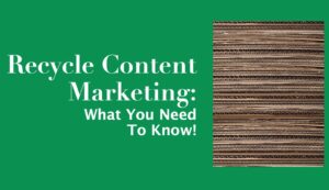 Content-Marketing recyceln