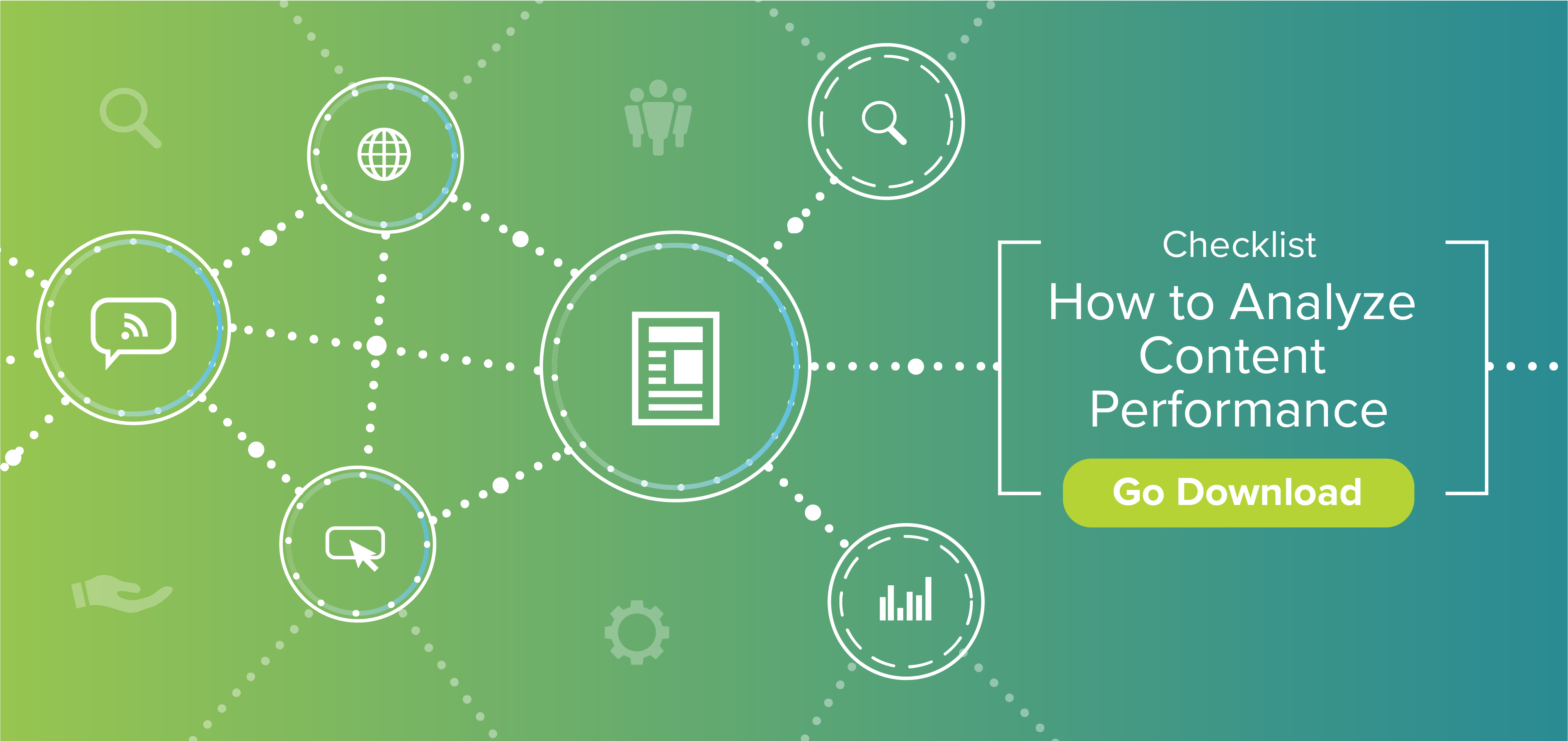Scarica la nostra lista di controllo: come analizzare le prestazioni dei contenuti