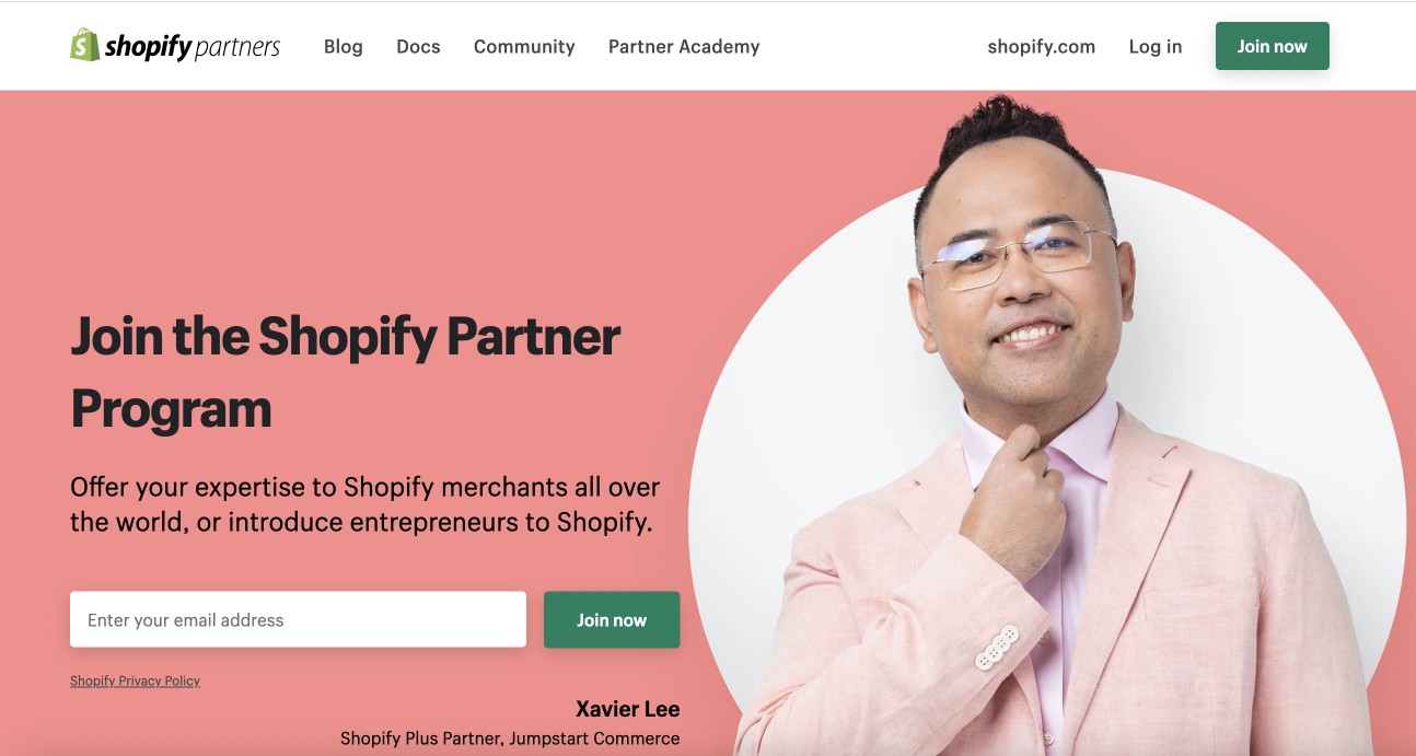 Shopify 合作伙伴计划