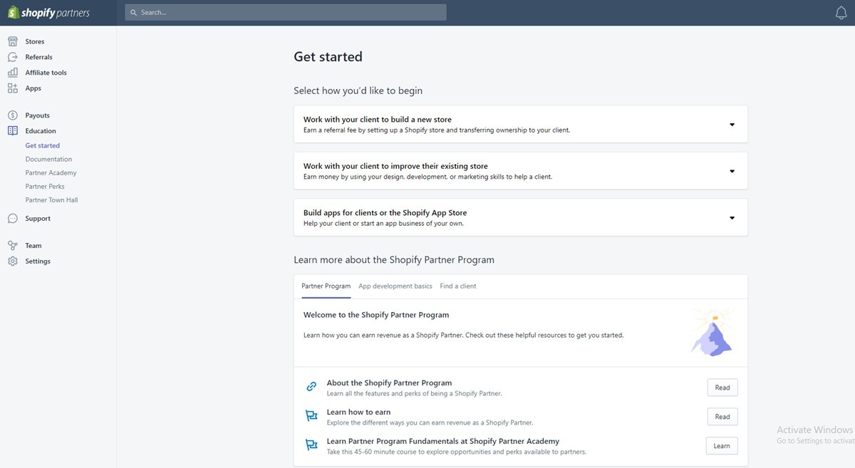 如何成为 Shopify 合作伙伴