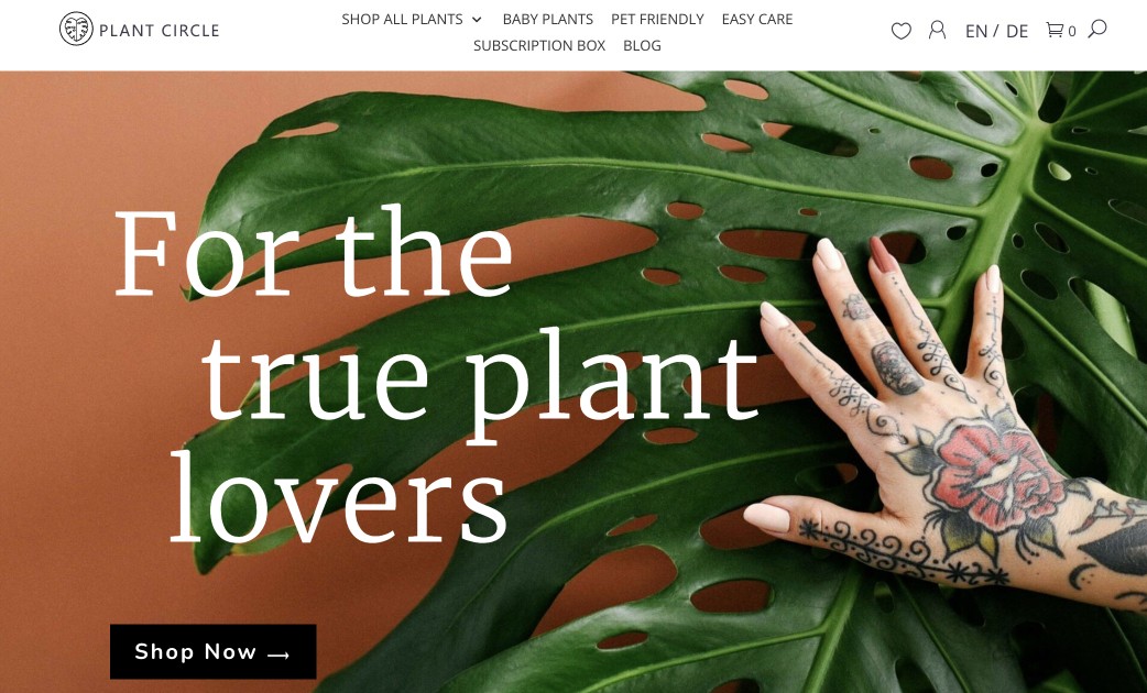 Sklep Shopify z marką