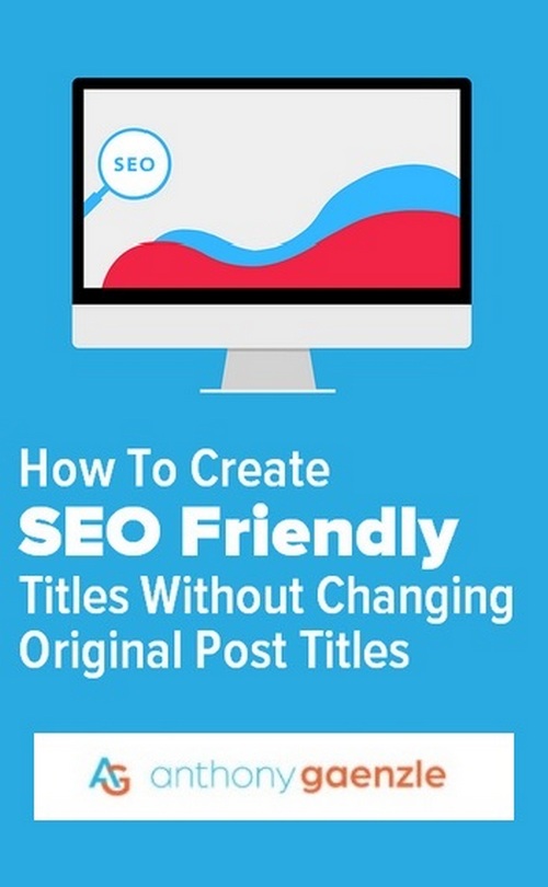 Come creare un titolo SEO friendly senza modificare il titolo del post originale Computer monitor graphic for the article - How To Create A SEO Friendly Title Without Changing Original Post Title
