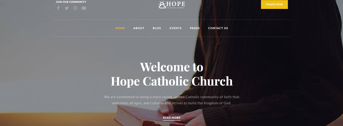 Katolik Kilisesi Şablonu