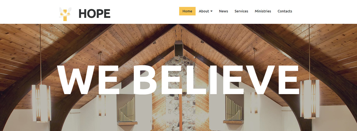 Kilise Web Tasarımı