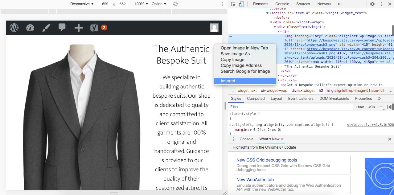 instrumente de dezvoltare chrome