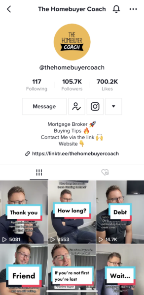 ภาพหน้าจอของ tiktok . ของ thehomebuyercoach