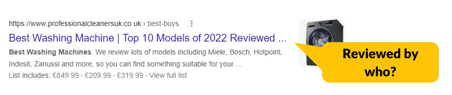 Beispiel für einen abgeschnittenen Seitentitel