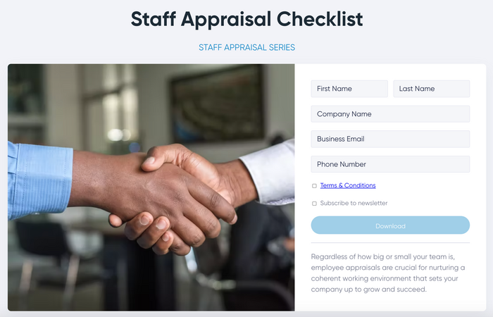 Tipos de formularios de captura de prospectos: formularios de contenido cerrado