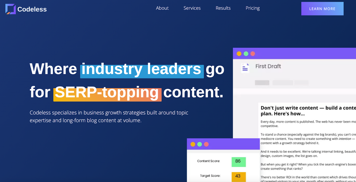 코드리스 홈페이지