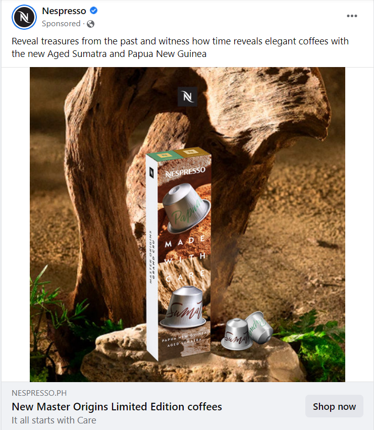 ネスプレッソリターゲティング広告