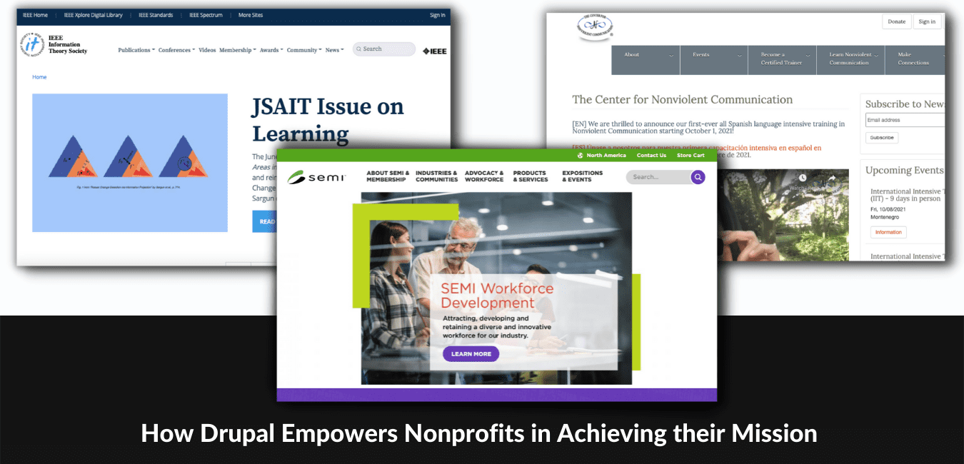 非営利団体向けのDrupal